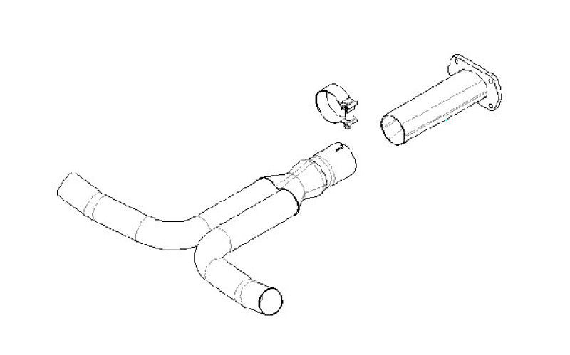 Borla BOR Y-Pipe Exhaust, Mufflers & Tips Y Pipes main image