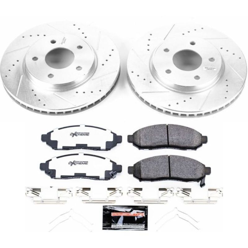 PowerStop PSB Z36 Truck & Tow Kit Brakes, Rotors & Pads Brake Kits - Performance D&S main image