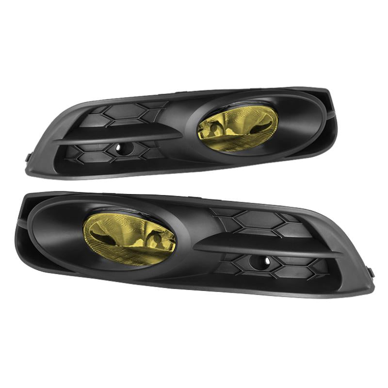 Spyder Honda Civic 2012-2013 2Dr/Coupe OEM Fog Light W/Switch Yellow FL-HC2012-2D-Y 5070449 Main Image