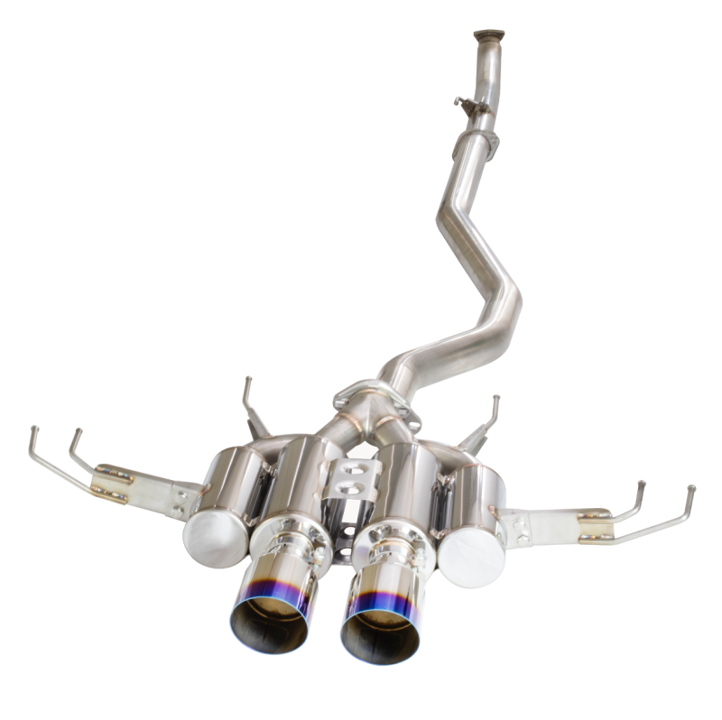 MXP 2017+ Honda Civic Type R Comp RS Exhaust System w/ Burnt Tips MXCRFK8B