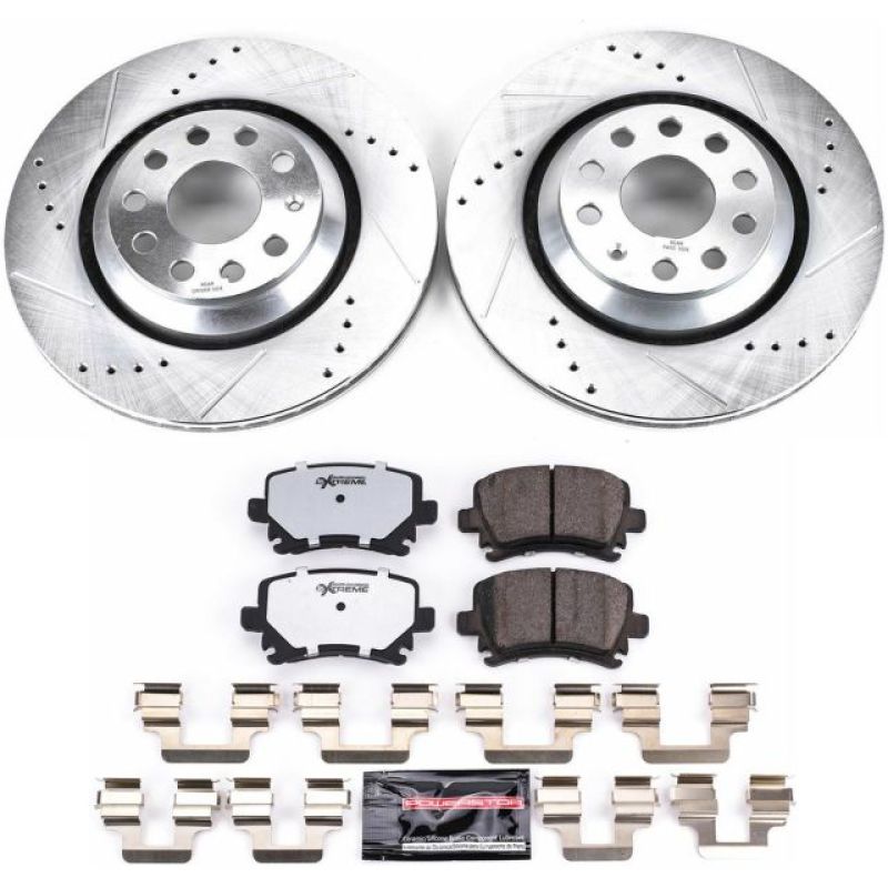 PowerStop PSB Z26 Street Warrior Kit Brakes, Rotors & Pads Brake Kits - Performance D&S main image