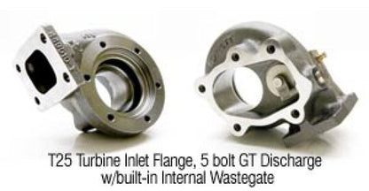 ATP Garrett GT2871R Ball Bearing Turbo .64 A/R T25 Inlet Flange 5 Bolt GT Discharge w/Internal WG ATP-GRT-TBO-022-.64AR-T25
