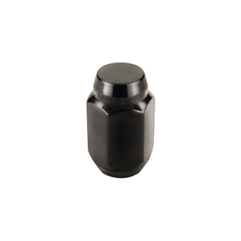 McGard Hex Lug Nut (Cone Seat) M12X1.5 / 13/16 Hex / 1.5in. Length (Box of 144) - Black 69431 Main Image