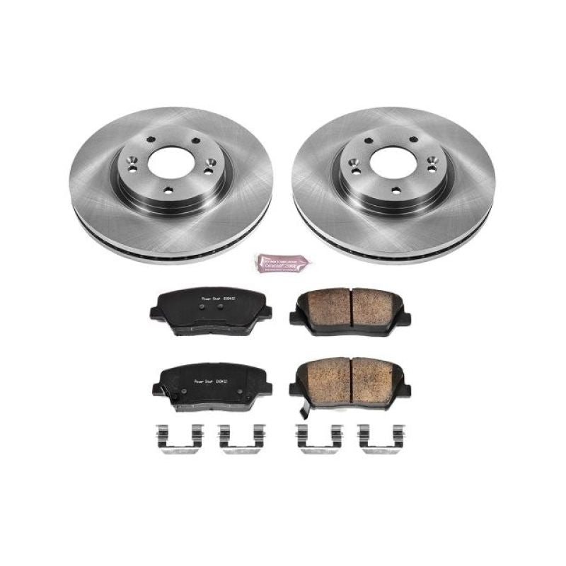 PowerStop PSB Autospecialty Kit Brakes, Rotors & Pads Brake Kits - OE main image