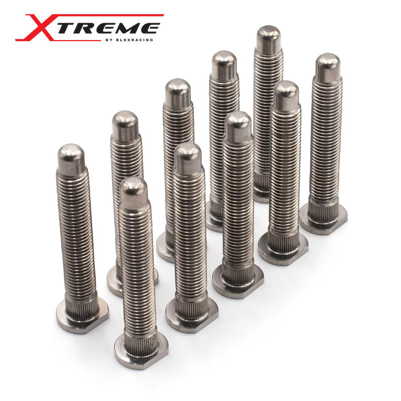 BLOX Racing Honda Xtreme Titanium Wheel Studs 12 x 1.50mm - Set of 10 BXAC-00177