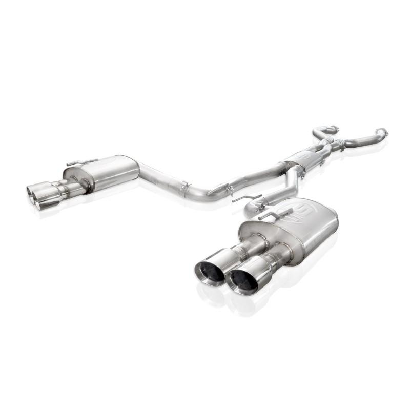 Stainless Works 2008-09 Pontiac G8 GT 3in Catback Systemt X-Pipe Turbo Chambered Muffler 3.5in Tips PG8CBFC Main Image