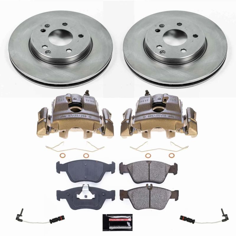 PowerStop PSB Autospecialty Kit w/Cals Brakes, Rotors & Pads Brake Kits - OE main image