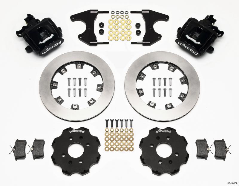 Wilwood Combination Parking Brake Rear Kit 12.19in Civic / Integra Drum 2.46 Hub Offset 140-10209 Main Image