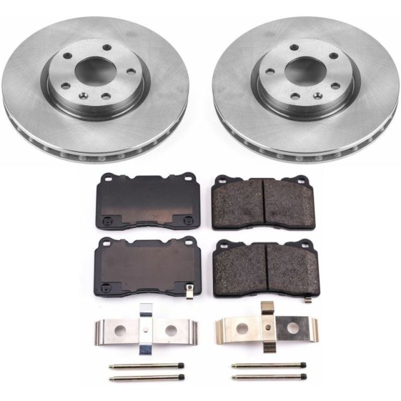 PowerStop PSB Autospecialty Kit Brakes, Rotors & Pads Brake Kits - OE main image