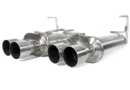 Perrin 11+ Subaru STi/WRX Sedan Brushed Dual Tube Cat-Back Exhaust w/ Quad Straight Cut Tips PSP-EXT-351BR *Discontinued