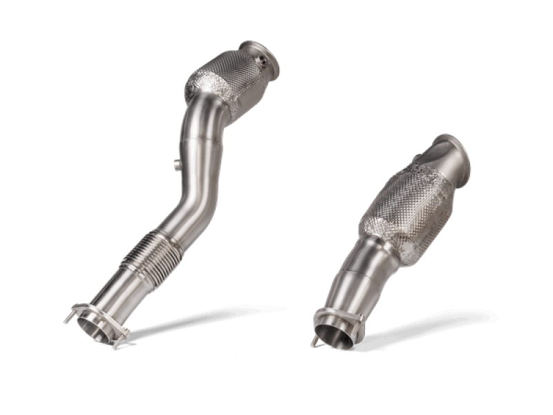 Akrapovic 2021+ BMW M3 (G80)/M4 (G82) DownPipe w/Catalytic Converter (SS) DP-BM/SS/8