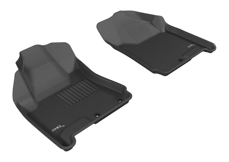 3D MAXpider 2010-2016 Cadillac SRX Kagu 1st Row Floormat - Black L1CD00811509