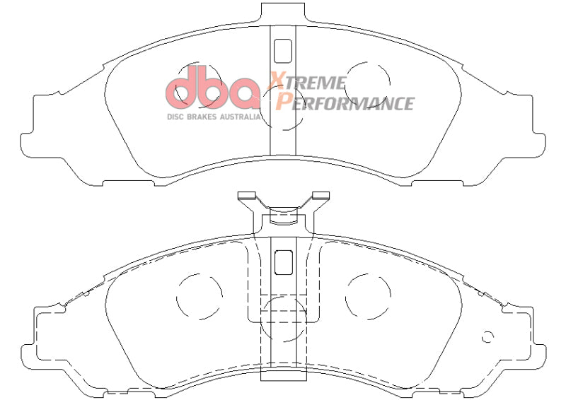 DBA 04 Pontiac GTO XP+735 Front Brake Pads DB1331XP+