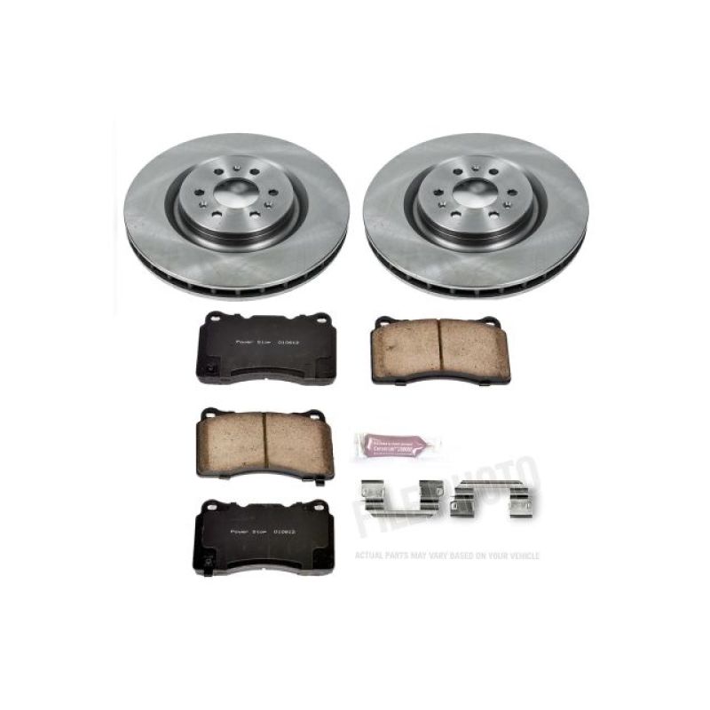 PowerStop PSB Autospecialty Kit Brakes, Rotors & Pads Brake Kits - OE main image