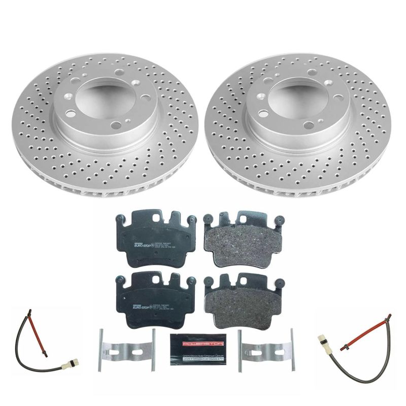 PowerStop PSB Euro-Stop Kit Brakes, Rotors & Pads Brake Kits - OE main image