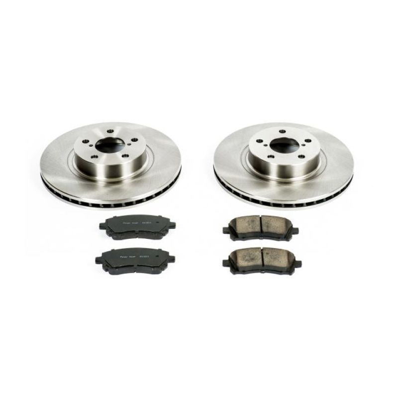 PowerStop PSB Autospecialty Kit Brakes, Rotors & Pads Brake Kits - OE main image