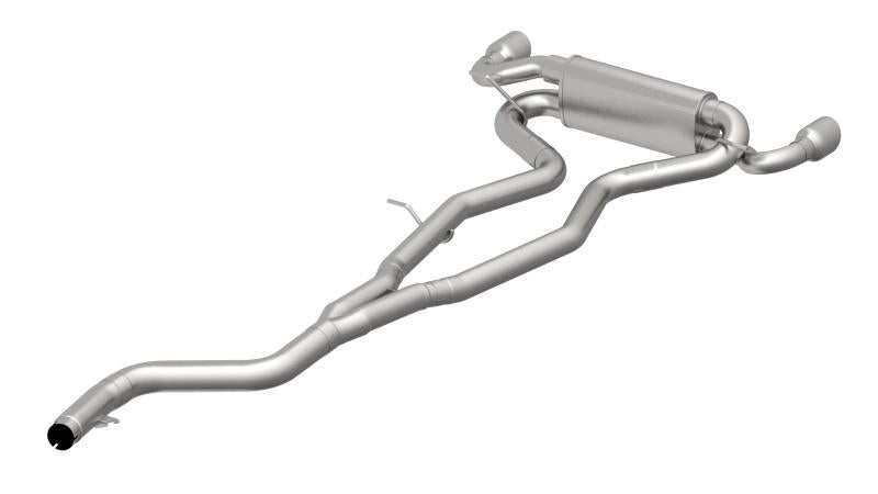 Kooks 2020 Toyota Supra 3.5in x 3in SS Catback Exhaust w/Polished Tips 44115100 Main Image