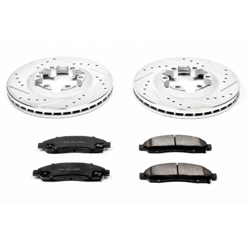 PowerStop PSB Z23 Evolution Kit Brakes, Rotors & Pads Brake Kits - Performance D&S main image