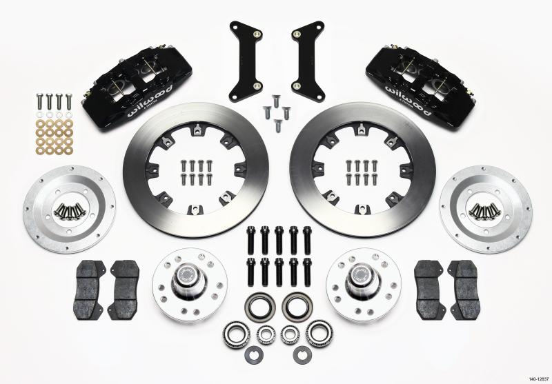 Wilwood Dynapro 6 Front Hub Kit 12.19in 79-87 GM G Body 140-12837 Main Image