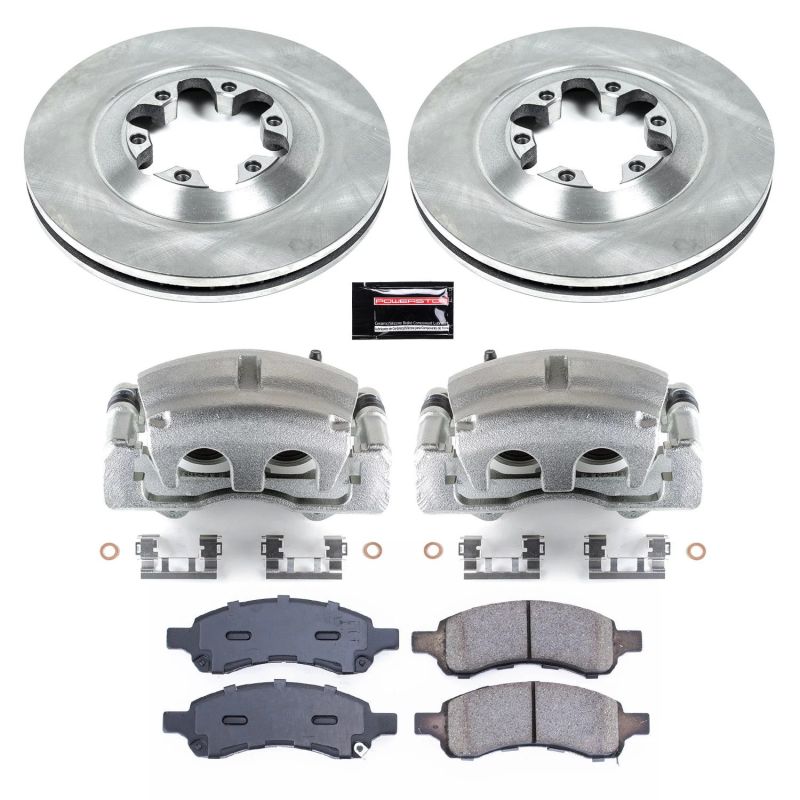 PowerStop PSB Autospecialty Kit w/Cals Brakes, Rotors & Pads Brake Kits - OE main image