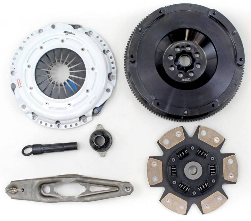 Clutch Masters 14-19 Mini Cooper 1.5L Turbo FX400 6-Puck Clutch Kit w/ Steel Flywheel 03465-HDC6-SK