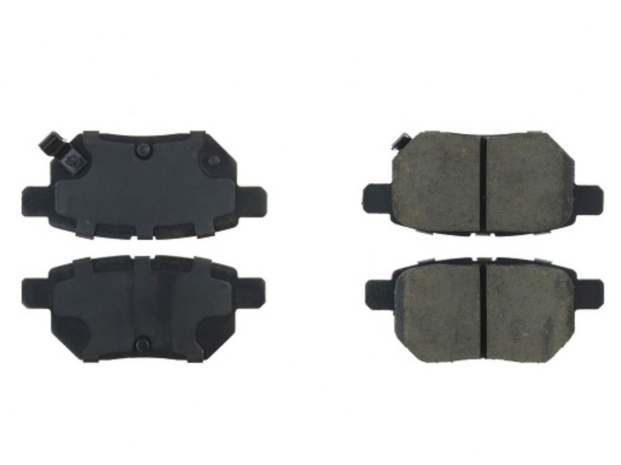 StopTech Street Brake Pads; Rear With Shims