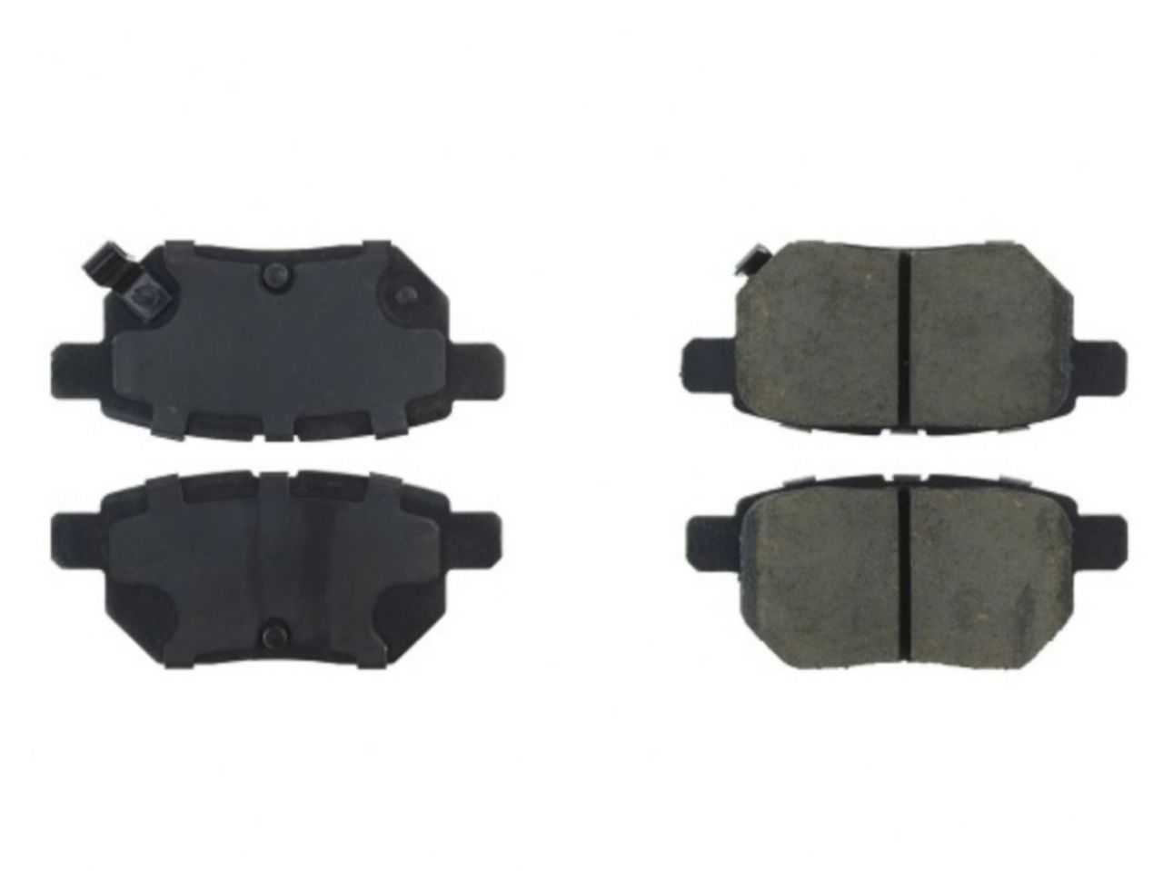 StopTech Street Brake Pads; Rear With Shims