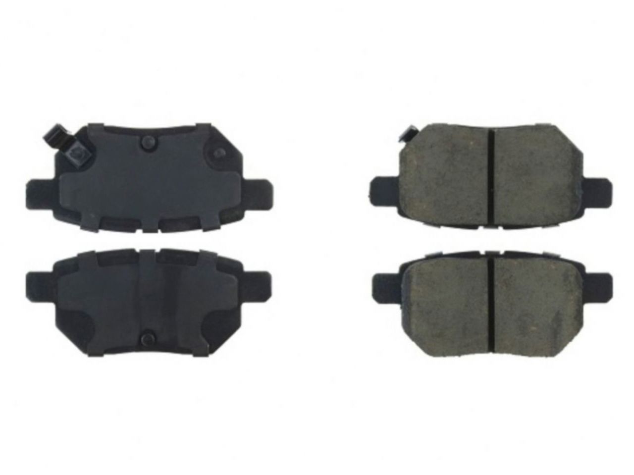 StopTech Street Brake Pads; Rear With Shims