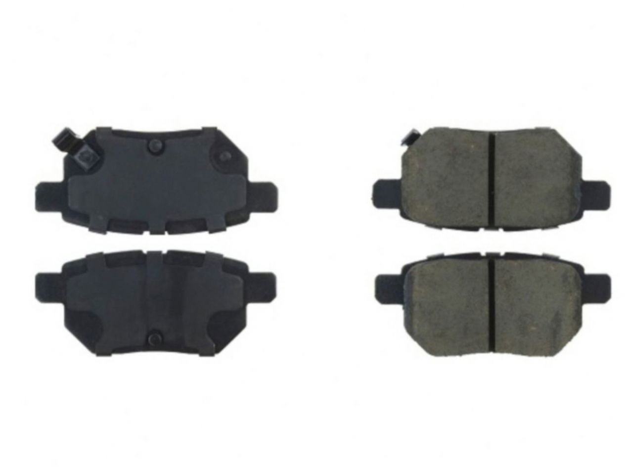 StopTech Street Brake Pads; Rear With Shims