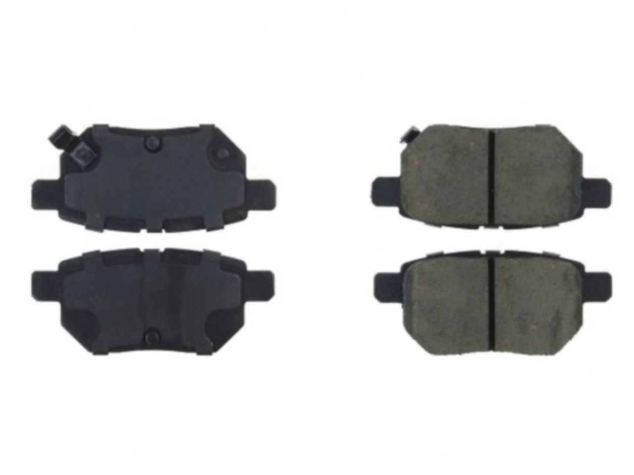 StopTech Street Brake Pads; Rear With Shims