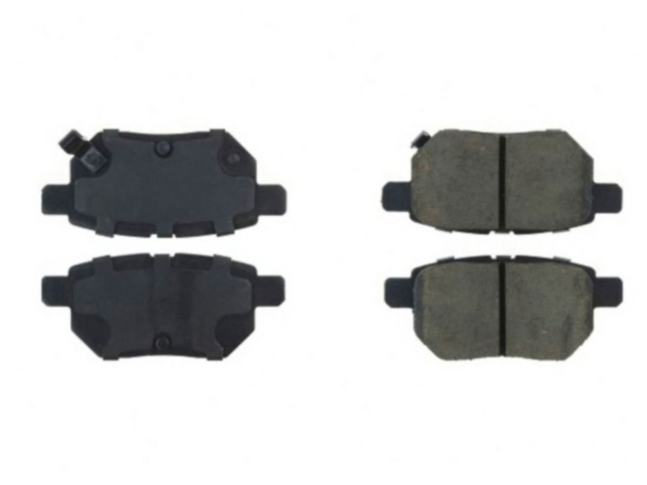 StopTech Street Brake Pads; Rear With Shims