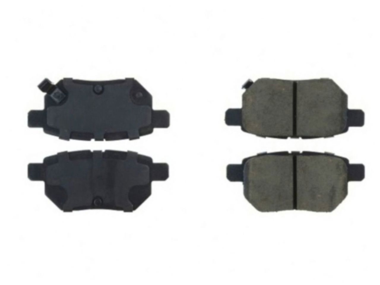 StopTech Street Brake Pads; Rear With Shims