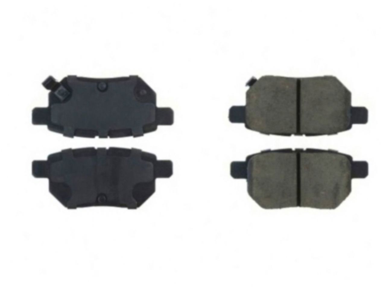 StopTech Street Brake Pads; Rear With Shims