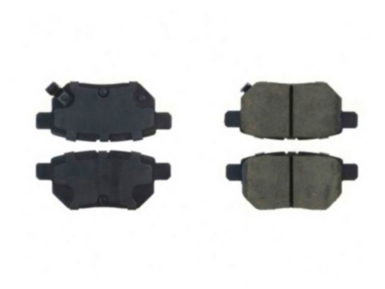 StopTech Street Brake Pads; Rear With Shims