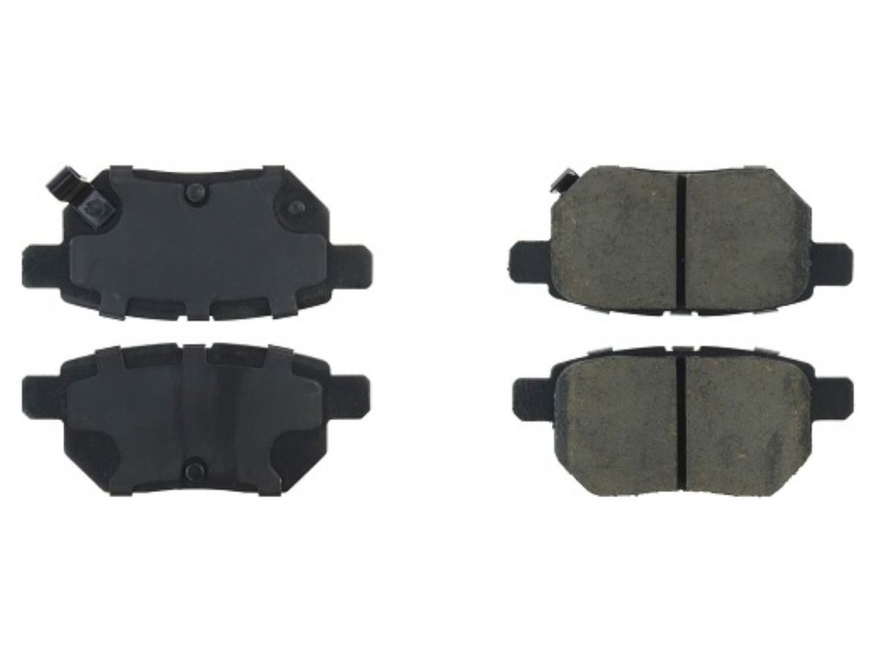 StopTech Street Brake Pads; Rear With Shims