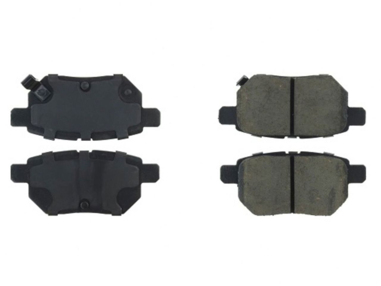 StopTech Street Brake Pads; Rear With Shims