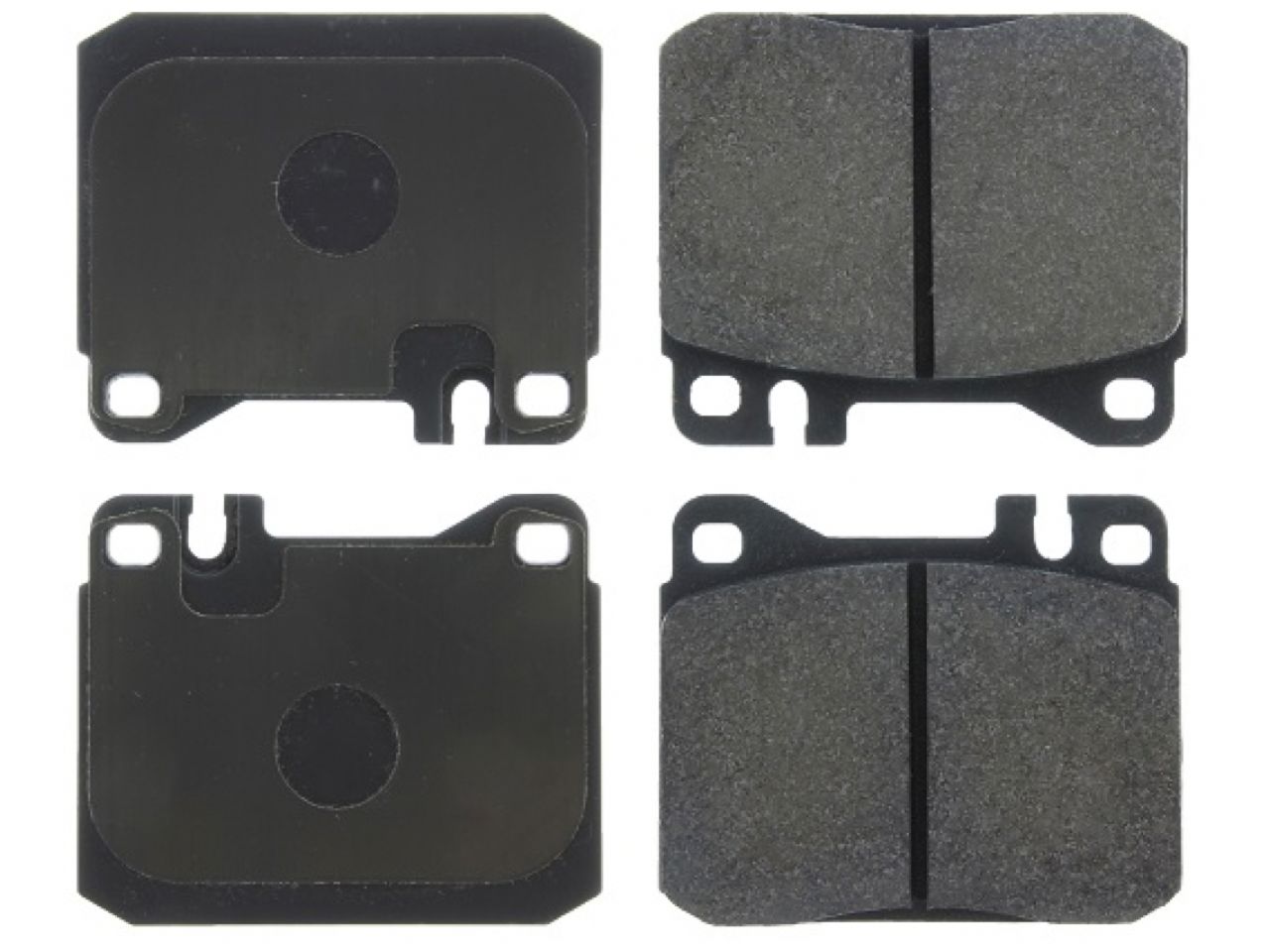 StopTech Street Brake Pads; Front With Shims And Hardware