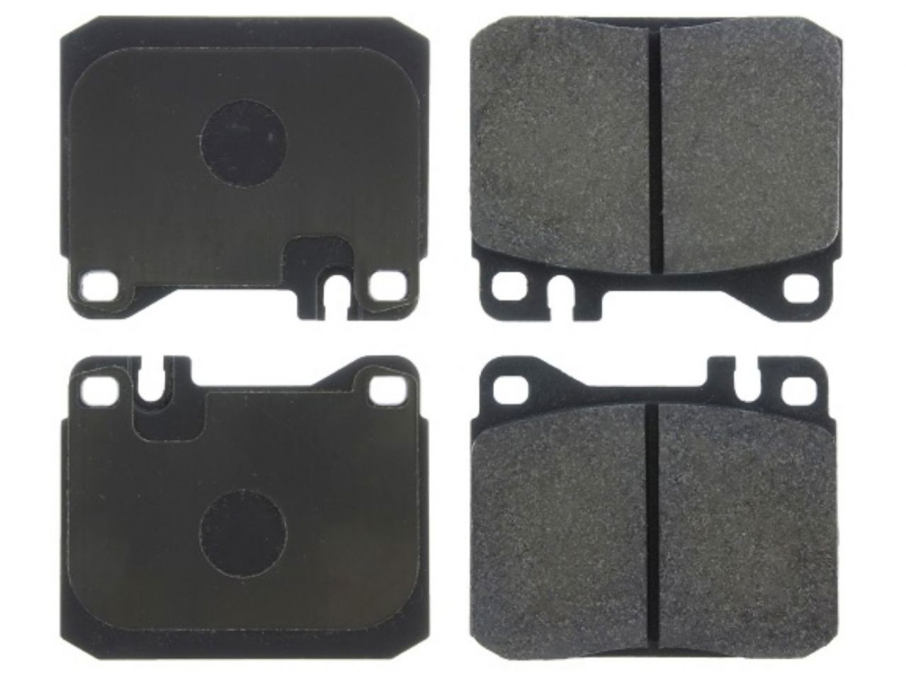 StopTech Street Brake Pads; Front With Shims And Hardware