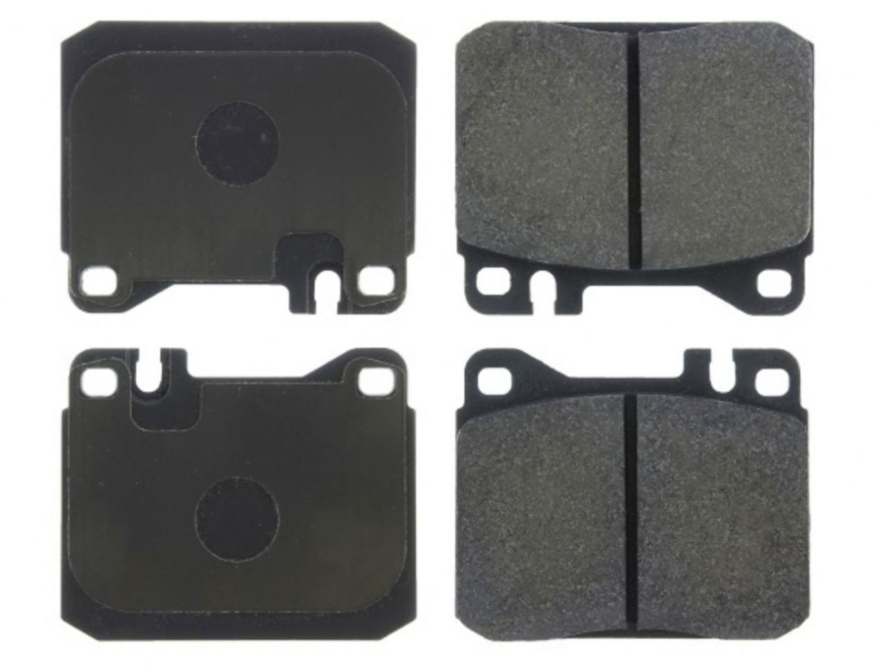 StopTech Street Brake Pads; Front With Shims And Hardware