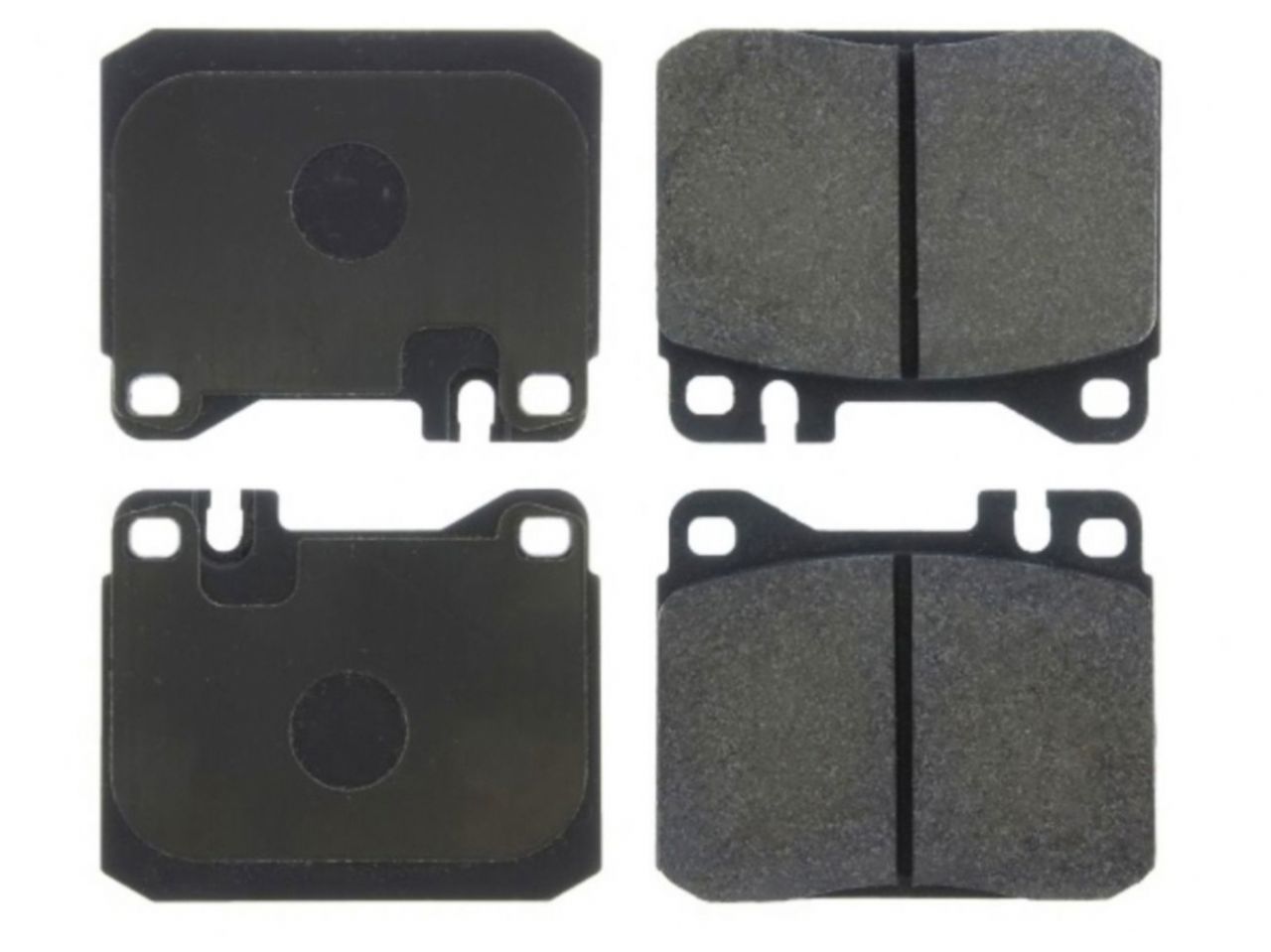 StopTech Street Brake Pads; Front With Shims And Hardware