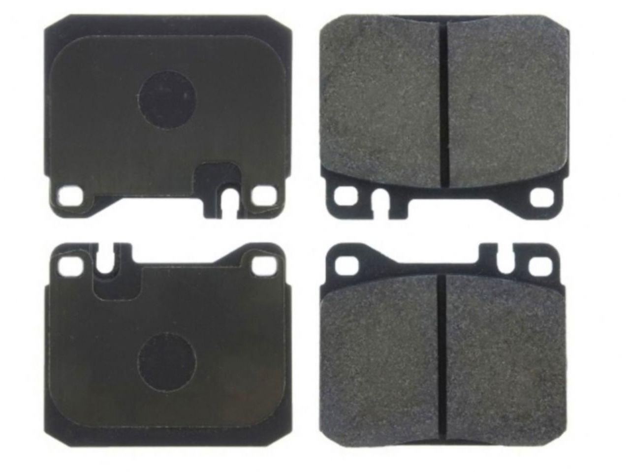 StopTech Street Brake Pads; Front With Shims And Hardware