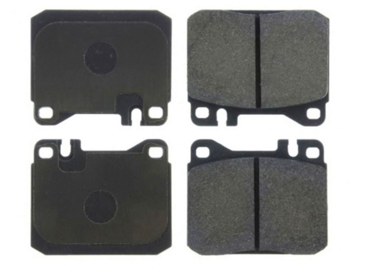 StopTech Street Brake Pads; Front With Shims And Hardware