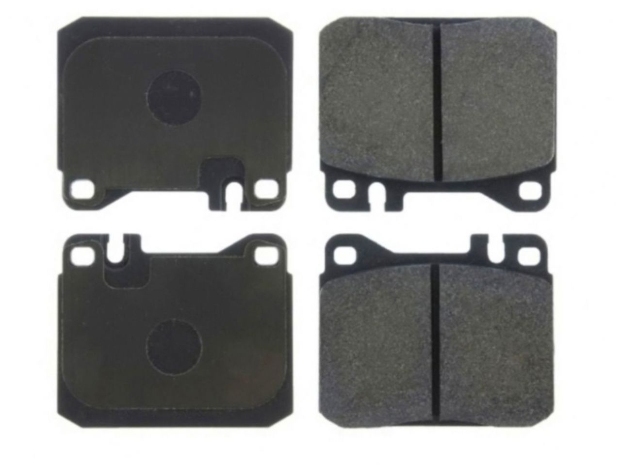 StopTech Street Brake Pads; Front With Shims And Hardware