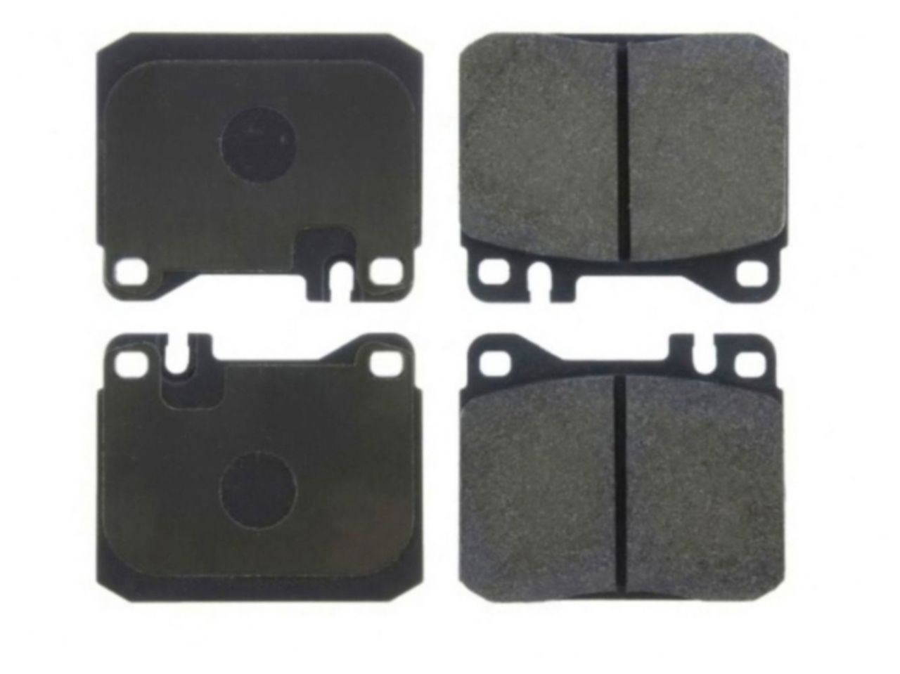 StopTech Street Brake Pads; Front With Shims And Hardware