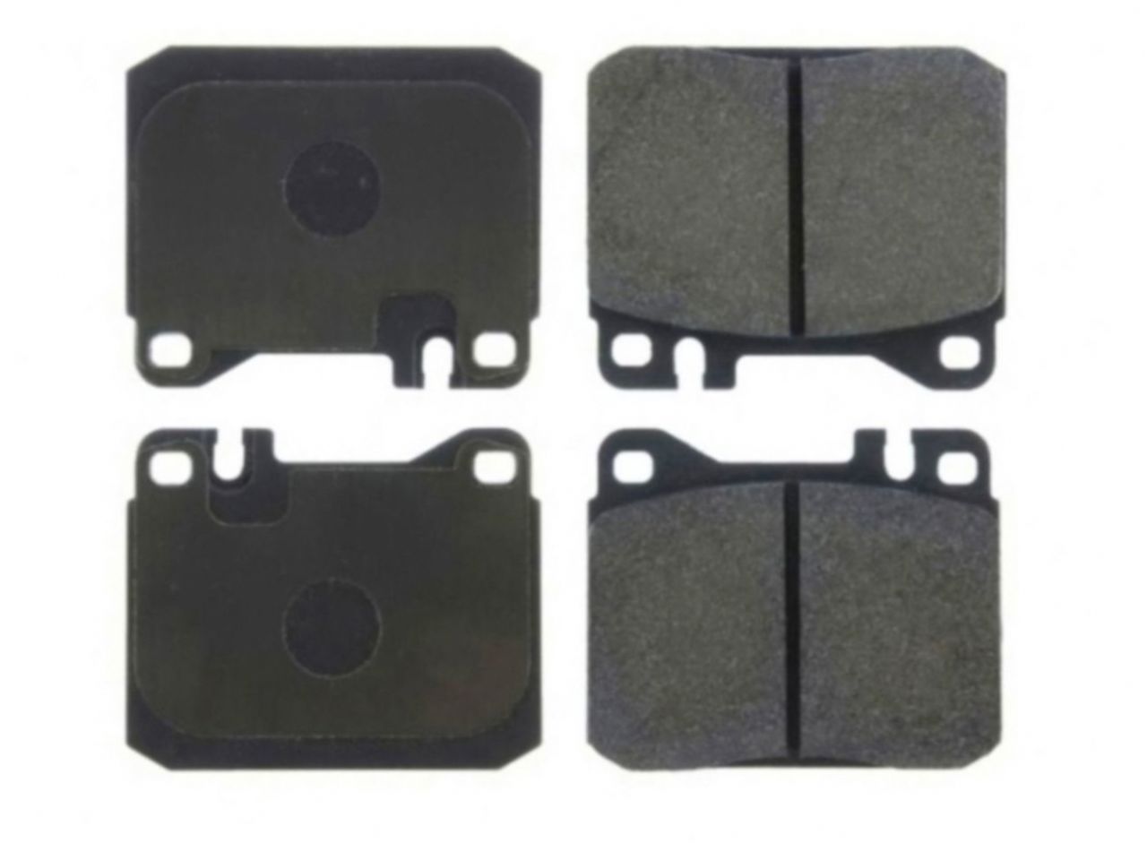 StopTech Street Brake Pads; Front With Shims And Hardware