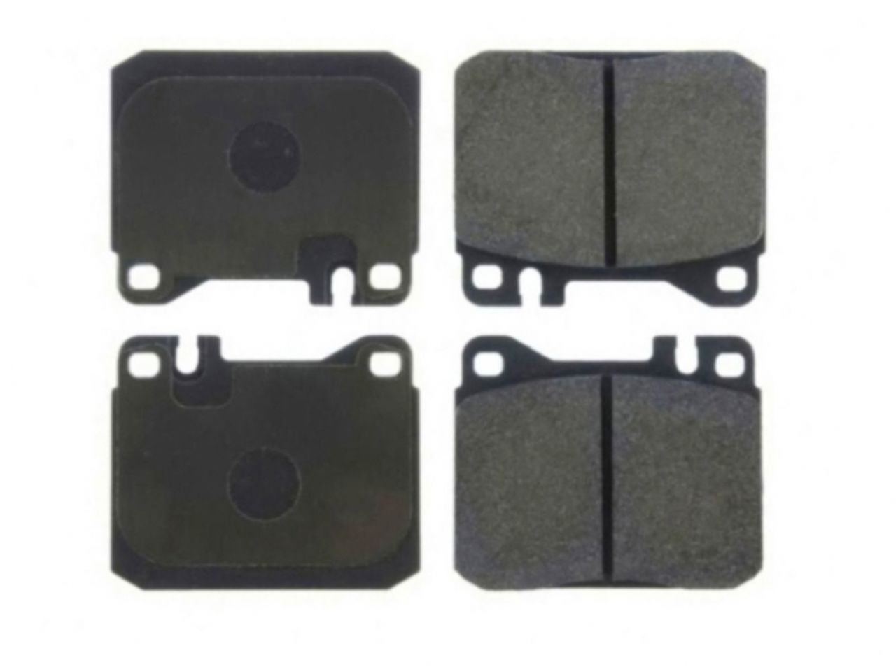 StopTech Street Brake Pads; Front With Shims And Hardware