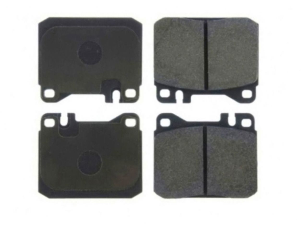 StopTech Street Brake Pads; Front With Shims And Hardware