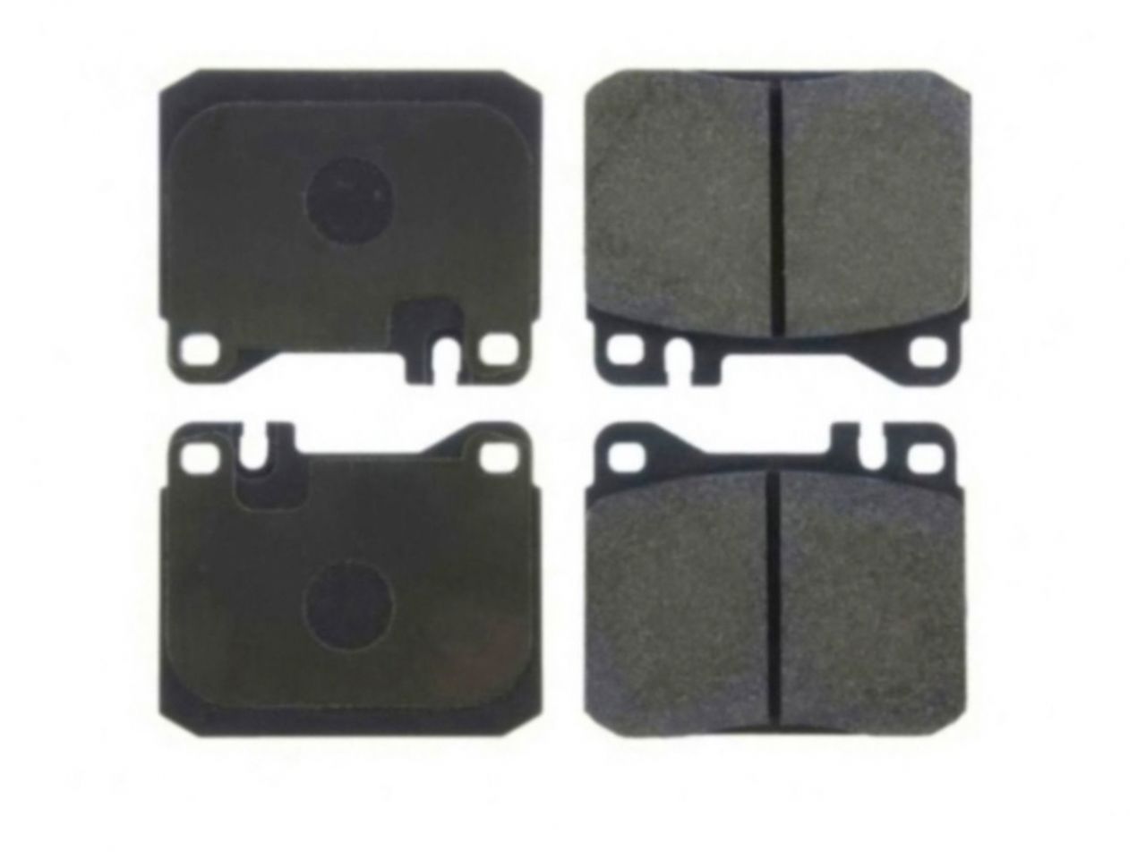 StopTech Street Brake Pads; Front With Shims And Hardware