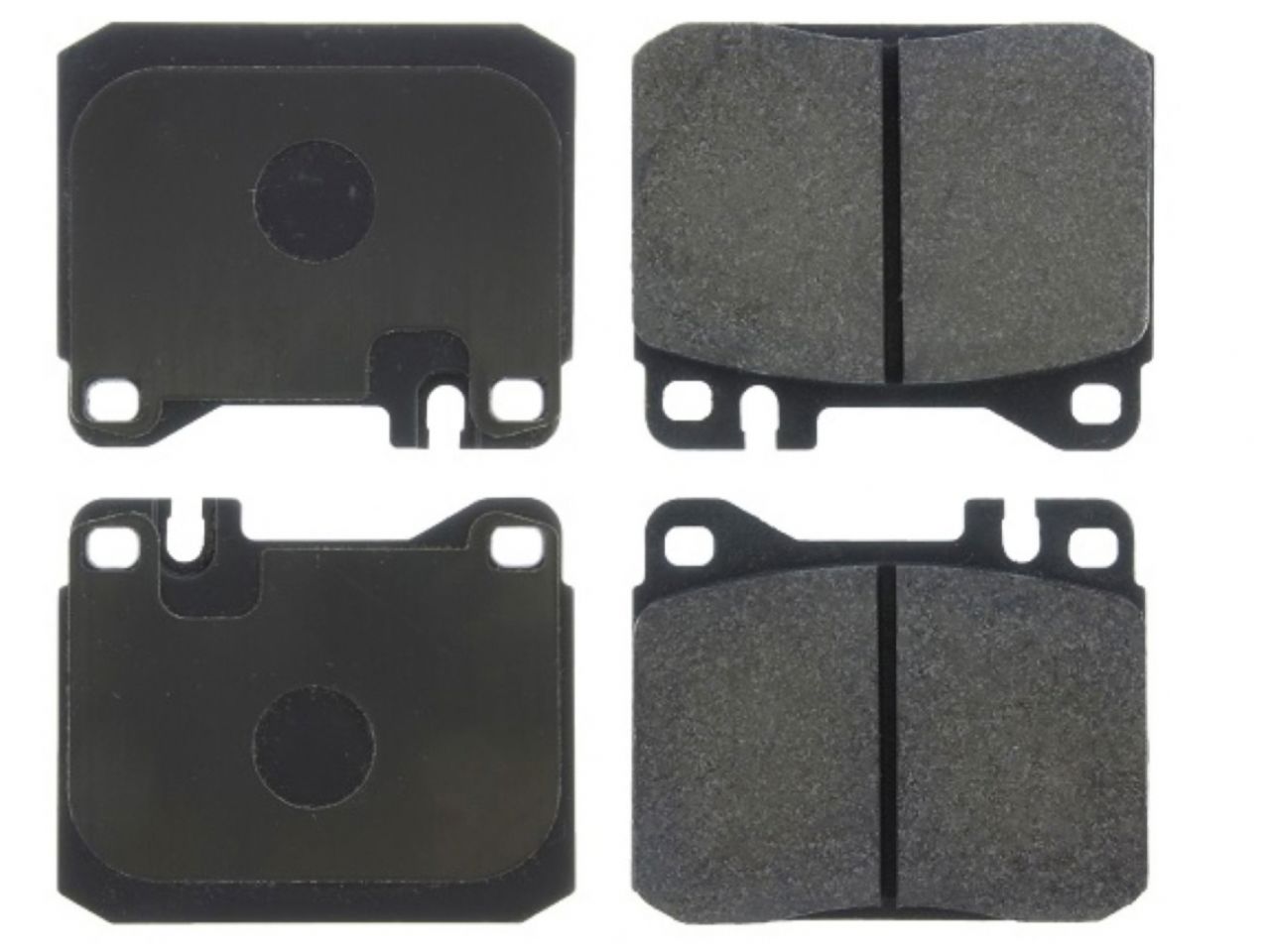 StopTech Street Brake Pads; Front With Shims And Hardware