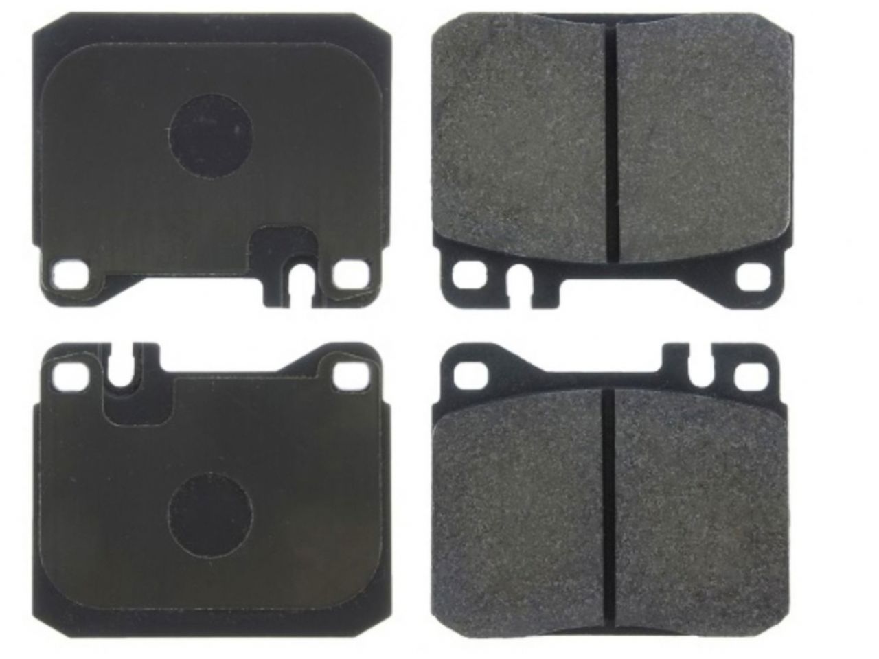 StopTech Street Brake Pads; Front With Shims And Hardware